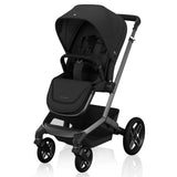 Poussette Maxi‑Cosi Fame LED LumiRide avec roues tout‑terrain et guidon réglable pour promenades sécuritaires avec bébé