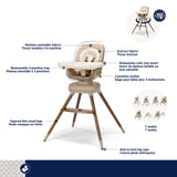 Maxi-Cosi - Chaise haute rotative Kiskadee