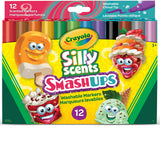Crayola - 12 Silly Scents Oblique Markers