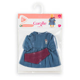 Corolle - Vêtements 30cm - Robe en Jean & Foulard