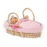 Corolle - Accessories 14-17" - Woven Basket - Pink Plush