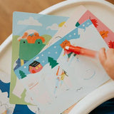 Djeco - Water colouring/4 seasons