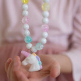 Great Pretenders - Ensemble de collier et de bracelet licorne blanche (2 pcs)