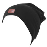 L&P Apparel - 2 in 1 cotton beanie - Black