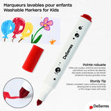 DeSerres - Ensemble 18 marqueurs lavables pour enfant