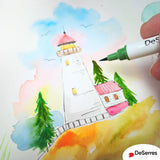 DeSerres - 24 Watercolour Markers Set