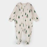 Petit Lem - Pyjama 1 pièce - Sapins Festifs