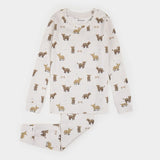 Petit Lem - Pyjama 2 pièces LunaKnit - Vaches Écossaises
