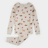 Petit Lem - 2-Piece Pajama Set - Puppy Love