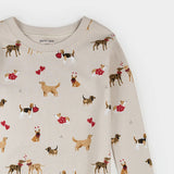Petit Lem - 2-Piece Pajama Set - Puppy Love