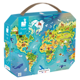 Janod - Casse-tête - Monde - 100mcx