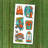 Pico - Temporary tattoos - Camping