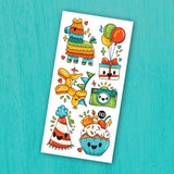 Pico - Temporary Tattoos - Happy Birthday