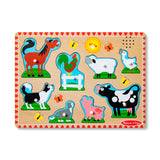 Melissa & Doug - Sound Puzzle - Farm Animals