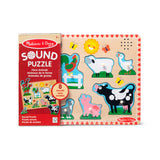 Melissa & Doug - Sound Puzzle - Farm Animals