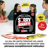 Lucky Egg - Sorry What? Game - Quebec Edition