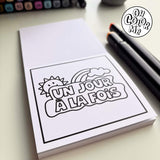 Oh Color Me - Mini livre de coloriage - Doodles inspirants