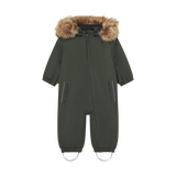 Color Kids - Habit de neige uni pour bébé - Kaki