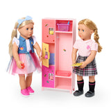 Our Generation - Accessoires School Spirit Locker Set - Casier