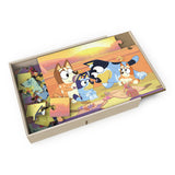 Spin Master - Casse-tête en bois 5-en-1 - Bluey