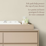 Little Seeds - Changing Table Topper - Pala - White