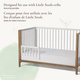 Little Seeds - Bassinet Safety Rail - Laurel - White