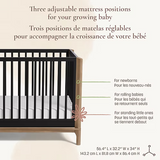 Little Seeds - Bassinette convertible 4-en-1 - Laurel - Noir