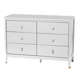 Little Seeds - Commode 6 tiroirs - Aster - Blanc