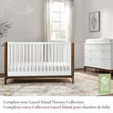 Little Seeds - Changing Table Topper - Aster/Laurel - White