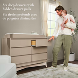 Little Seeds - Commode 6 tiroirs - Pala - Taupe