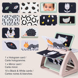 Taf Toys - Livre tournant - Noir & Blanc