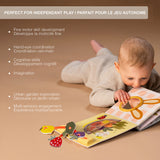 Taf Toys - Mon 1er livre d'activités jardin