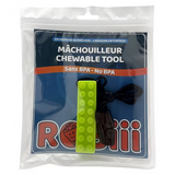 Robiii - Collier mâchouilleur - Brique