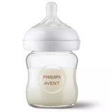 Philips Avent - Natural Response Glass Bottle 4oz - 3-Pack