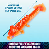 CrystaLynx - Figurine articulée dragon à collectionner de 22,8 cm, assortiment