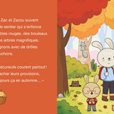 Auzou - Zac and Zazou - Yay! It's Autumn!