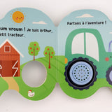 Auzou - Little Sound Vehicles: Arthur the Tractor