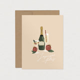 Mimosa - Greeting card - Regular - Festive bubbles