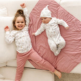 Perlimpinpin - Pyjama 2 pièces en bambou  - Blé