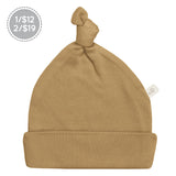 Perlimpinpin - Bonnet à noeuds en bambou 1/12$-2/19$ - Uni - Miel