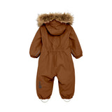 Color Kids - Habit de neige uni pour bébé - Caramel