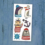 Tatouages temporaires - Hé Oh Capitaine