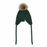 Color Kids - Tuque en tricot avec pompon - Forêt