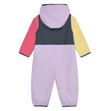 Color Kids - One-Piece Fleece Suit - Colorblock - Orchid Bloom