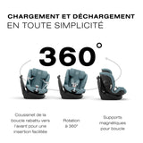 Cybex - Callisto G - Siège d'auto tout-en-un 360 rotatif