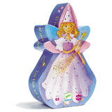 Djeco - Puzzle silhouette/Féé/36pcs
