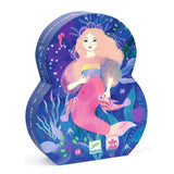 Djeco - Silhouette puzzle/Ella the Mermaid/36pcs