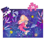 Djeco - Silhouette puzzle/Ella the Mermaid/36pcs