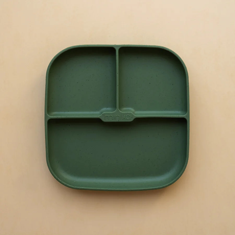 Minika - Assiette en silicone avec succion