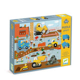 Djeco - Giant Puzzle - The construction site 12pcs+5pcs